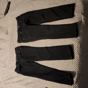 Cat &Jack GIRLS SIZE 6X Black Jeans